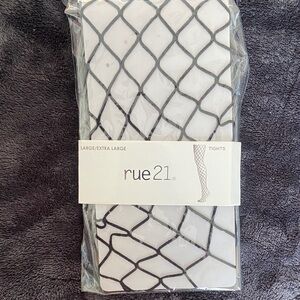 Rue21 Black Fishnet Tights